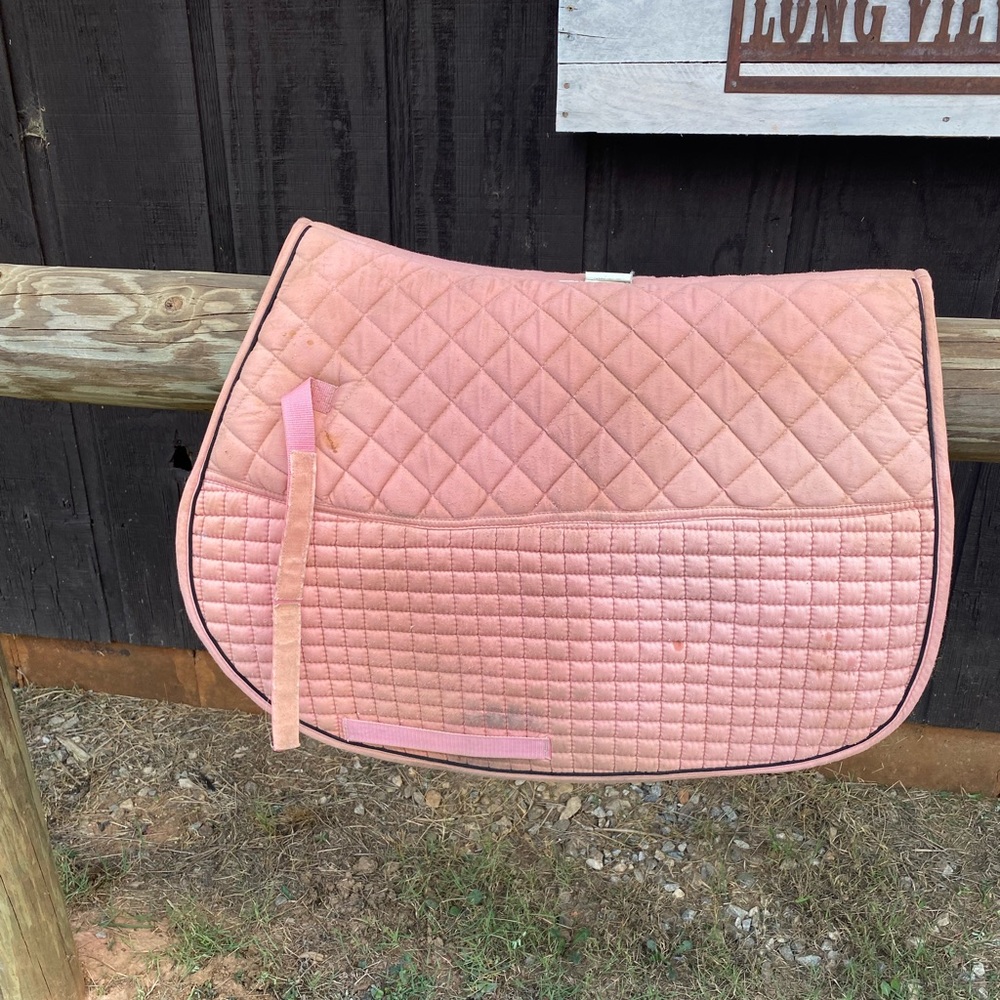 Used but AWESOME saddle pad pink saddle pad